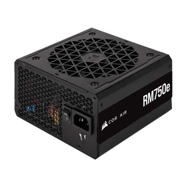 Cors Air Pc zdroje Rm750e 750w Napájecí zdroj Gold Full Module Low Noise Fan Start Stop Smart Wake-up Rps0147