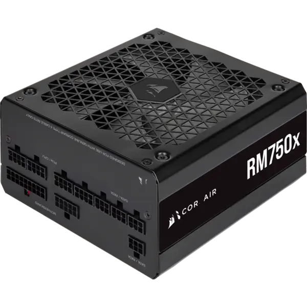 Cors Air Napájecí zdroje Psu Rm750x 750w Gold Certification Full Module Fan Start-stop Intelligent Wake-up Rps0123
