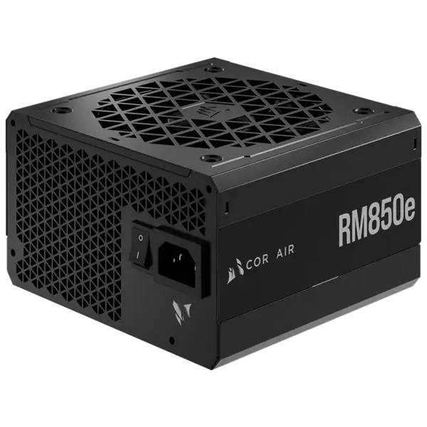 Cors Air Pc zdroje Rm850e 850w Napájecí zdroj Gold Full Module Low Noise Fan Start Stop Smart Wake-up Rps0157