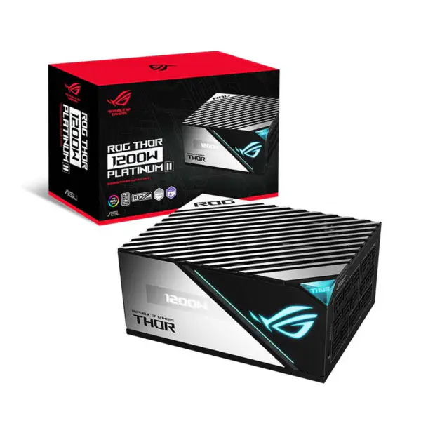Jako stolní napájecí zdroje Rog Thor 1200p2 Gaming Psu Počítačový zdroj Podpora Rtx 4090 4080 Rog-thor-1200p2-gaming