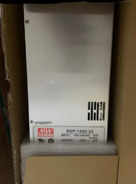 MEANWELL RSP-1500-24 5 12 15 27 48 Napájení