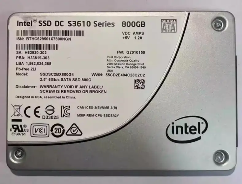Intel S3610 Series SSD