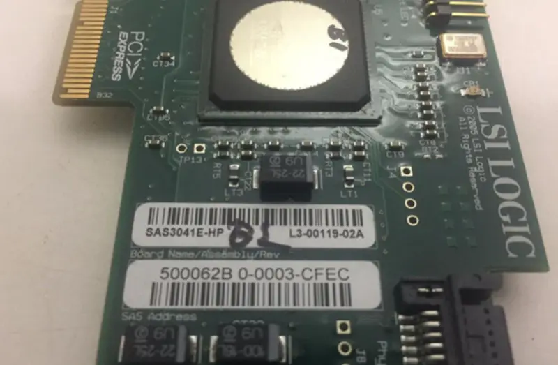 LSI SAS3041E-HP 4portová karta PCI-E 4X SAS SATA2 SATA Array