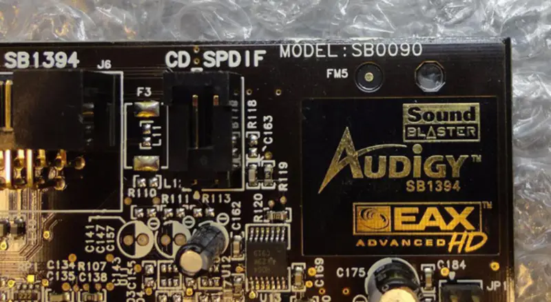 Creative Sound Blaster Audigy SB0090 5.1kanálová zvuková karta PCI