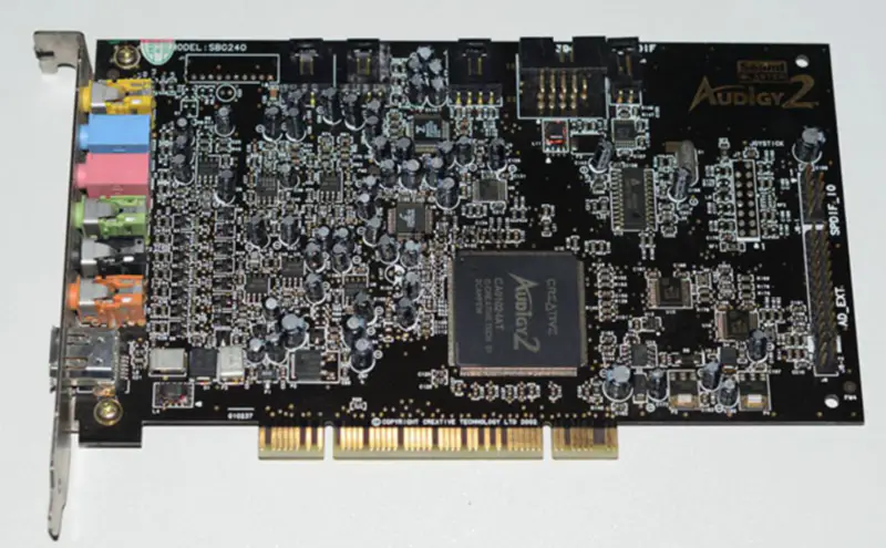 Creative Sound Blaster Audigy 2 SB0240 7.1kanálová zvuková karta PCI