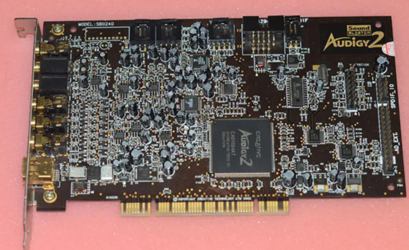 Creative Sound Blaster Audigy 2 SB0240 7.1kanálová zvuková karta PCI