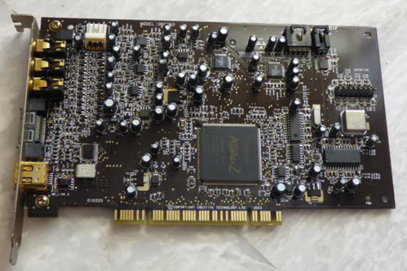 Creative Sound Blaster Audigy 2 SB0360 7.1kanálová zvuková karta PCI