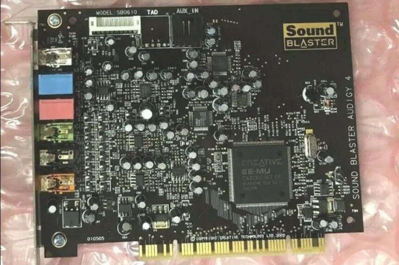 Zvuková karta Creative Sound Blaster Audigy 4 Value SB0610 Channel 7.1