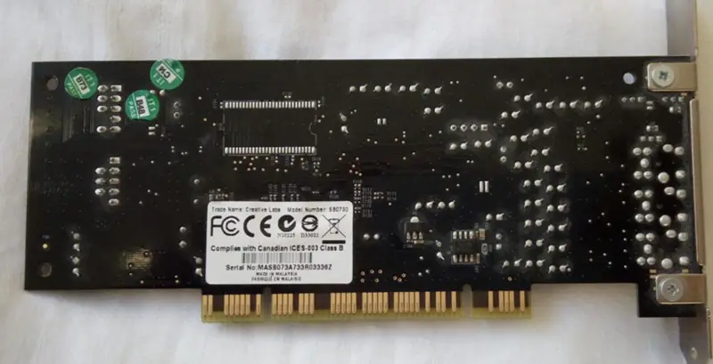 Zvuková karta Creative SB0730