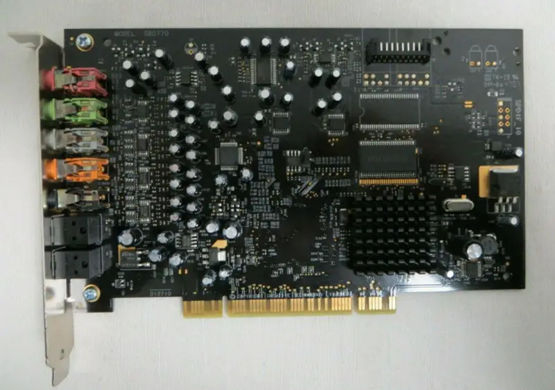 Creative SB0770 Sound Card