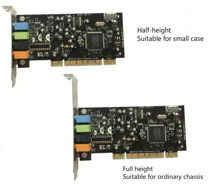 Creative Sound Blaster SB1070 5.1kanálová zvuková karta PCI