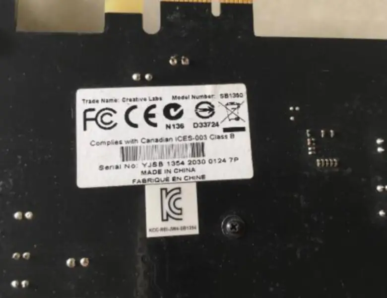 Zvuková karta Creative Sound Blaster Recon3D SB1350