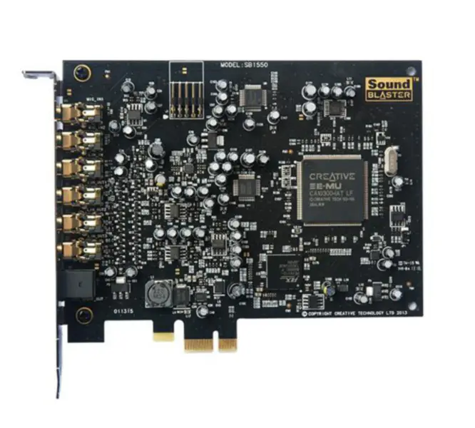 Zvuková karta Creative Sound Blaster Audigy5 SB1550 A5 7.1 PCI-E 1x