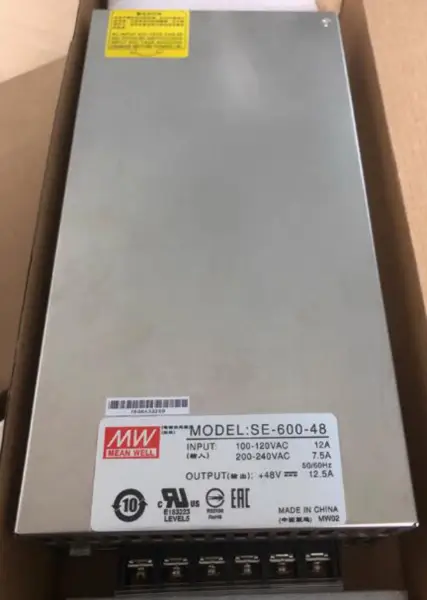 Napájecí zdroj MeanWell SE-600-36 12 48V W25A