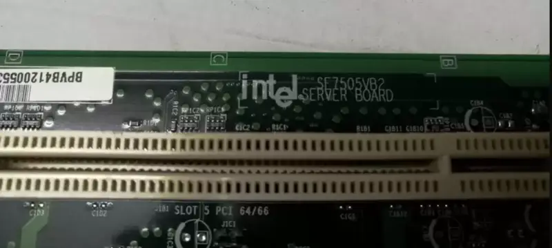 Intel SE7505VB2 604 rozhraní Serverová základní deska Dual Xeon
