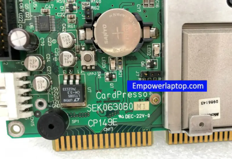 CardPresso CP149E SEK0630B0M1 M180200054 Průmyslová základní deska