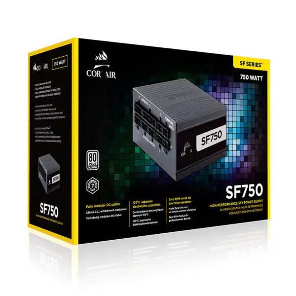 Cors Air Series Napájecí zdroj pro PC 600w Sf600 Sfx Pfc Sf750 750w