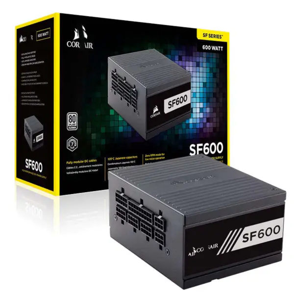 Cors Air Series Napájecí zdroj pro PC 600w Sf600 Sfx Pfc Sf750 750w