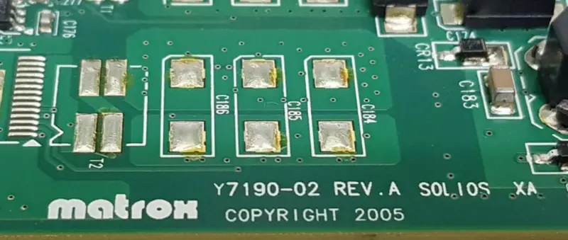 MATROX PCI karta Solios XA SOL6M4A Y7190-02 REV.A průmyslová základní deska