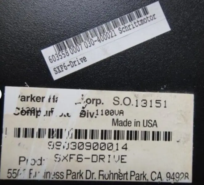 PARKER SXF6-DRIVE řidič