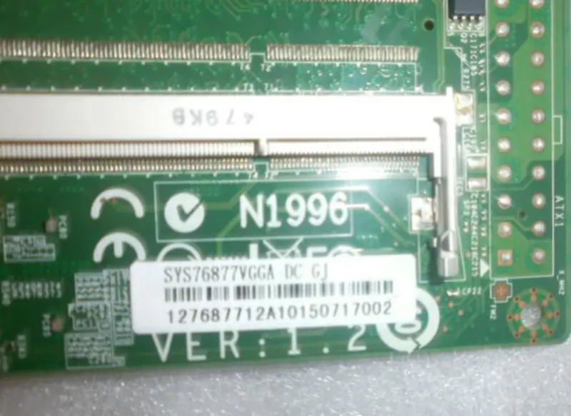 AXIOMTEK SYS76877VGGA-DC-GJ MS-9893 VER:1.2 Základní deska pro průmyslová řídicí zařízení