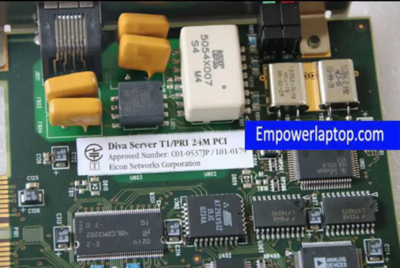 Hlasová karta EICON DIVA server T1/PRI 24M PCI
