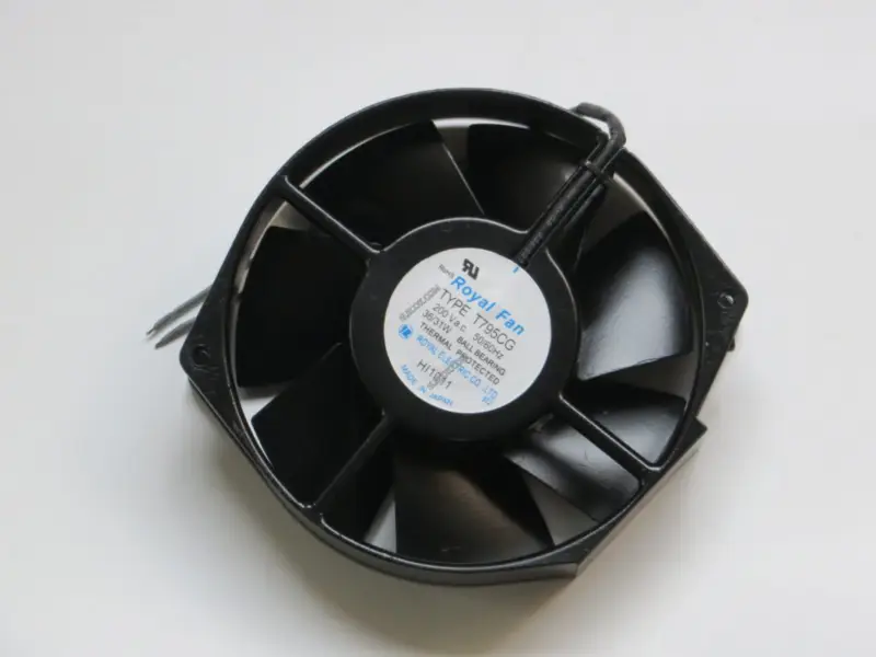 ROYAL TYPE T795CG 200V 36/31W 2drátový chladicí ventilátor