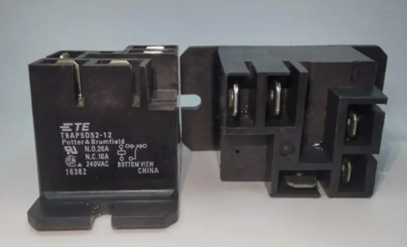 5ks TE Connectivity T9AP5D52-12 T9AP5D52-24 Relé 20A/10A 240VAC