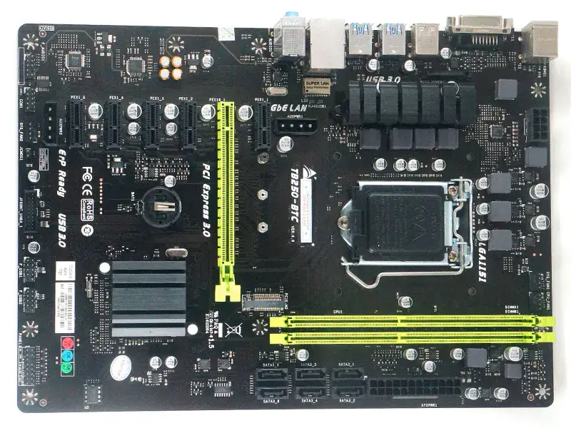Základní deska Biostar TB250-BTC TB250 LGA1151 6PCIE PC