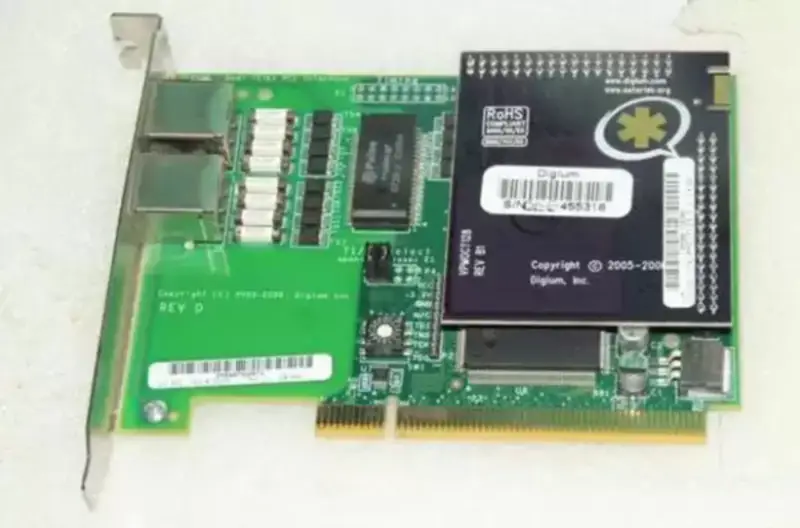 Průmyslová základní deska DIGIUM TE210P DUAI T1/E1 PCI INTERFACE PCI Wildcard