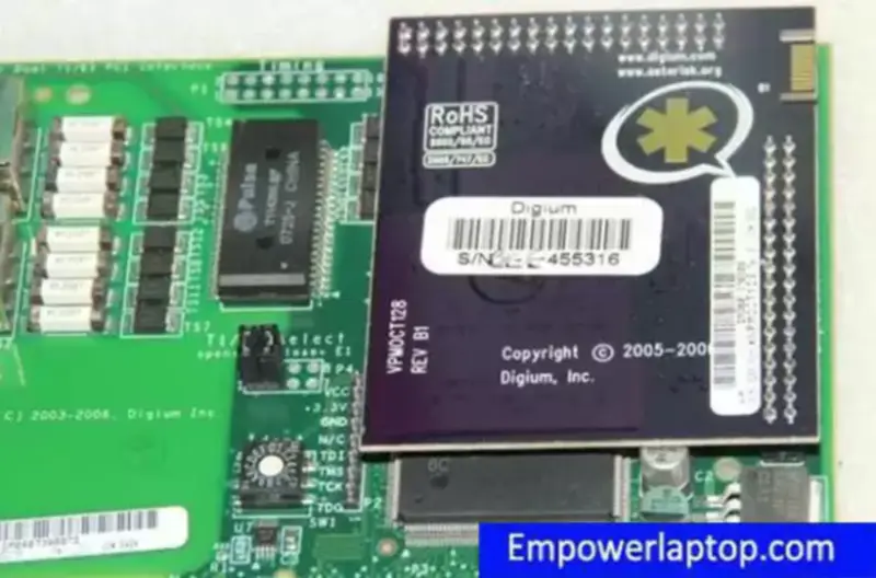 Průmyslová základní deska DIGIUM TE210P DUAI T1/E1 PCI INTERFACE PCI Wildcard