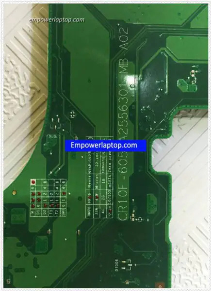 Toshiba V000318140 CR10F-6050A2556301-MB-A02 Základní deska