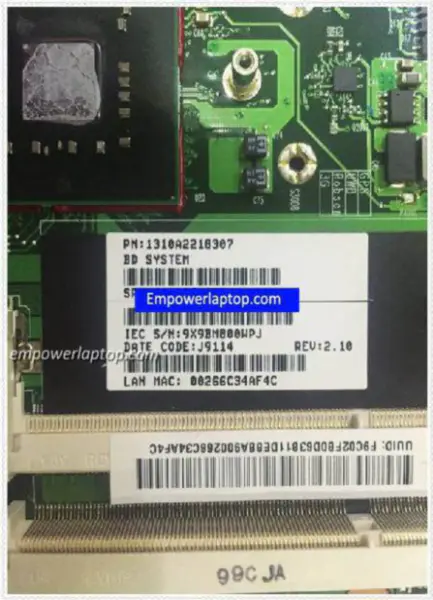 Toshiba E105 E105-S1802 V000165030 Základní deska