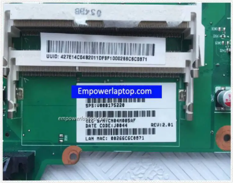 Toshiba L510 V000175220 Základní deska