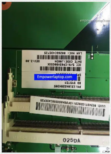 Toshiba L505 V000185590 Satellite L505 Základní deska