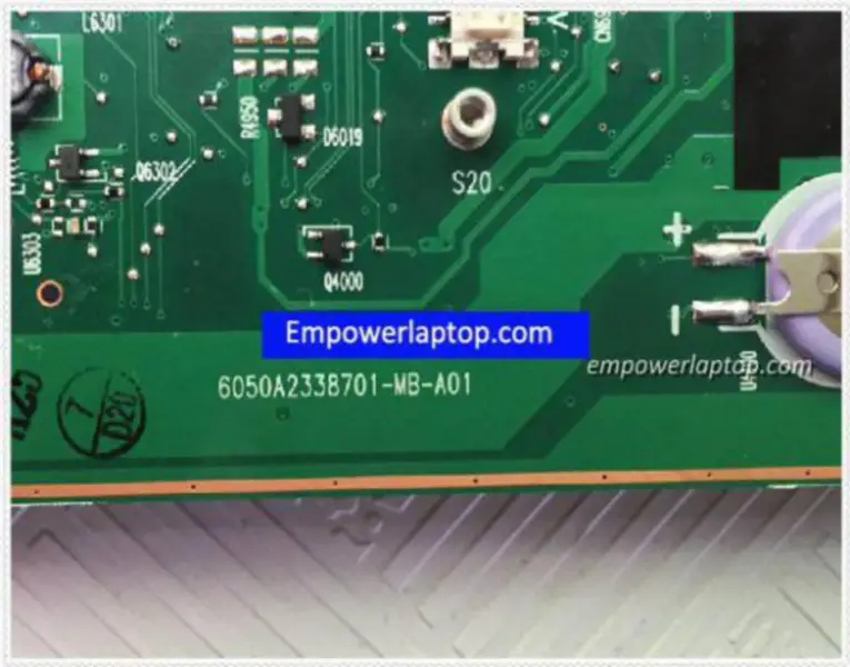 Toshiba FIT Latop A505 Socket PGA989 V000198150 Základní deska