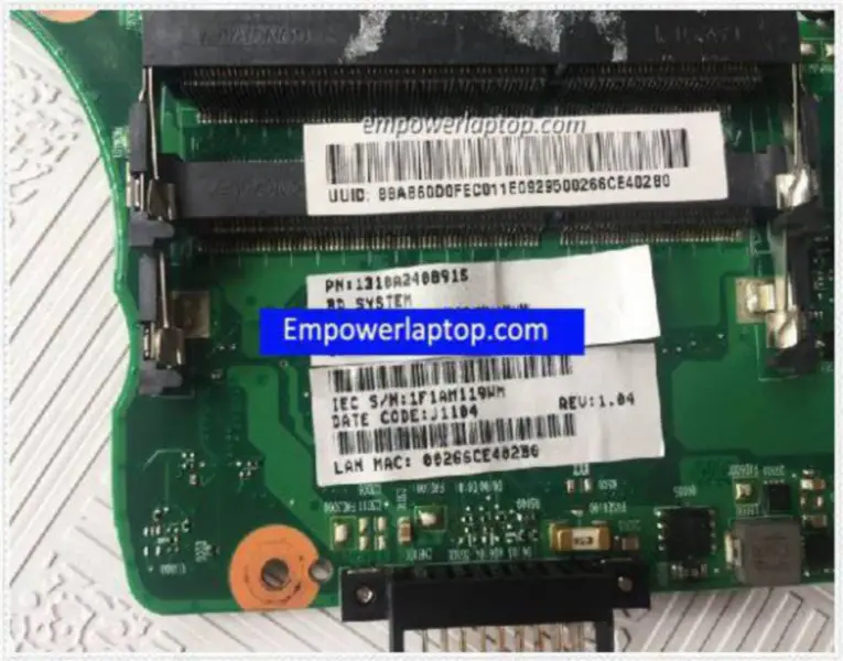 Toshiba V000225130 Satellite C655 C650D Základní deska