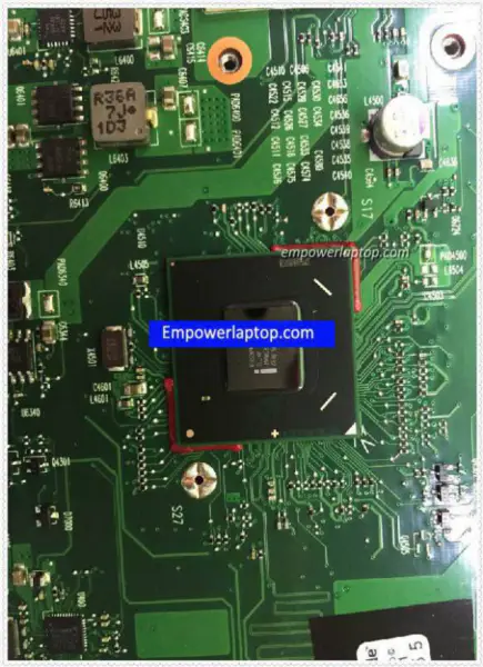 Toshiba V000225140 C650 C655 Základní deska