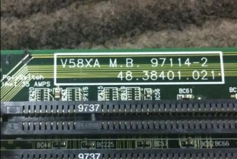 IBM Lenovo Socket 7 V58XA 10L6653 se základní deskou 4-ISA Server