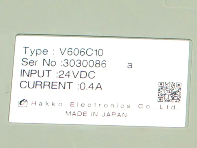 V606C10 Dotykový displej