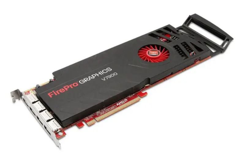 Grafická karta AMD FirePro V7900 2GB GDDR5 PCIe 4 x Display Port 4Wire 4Pin VGA