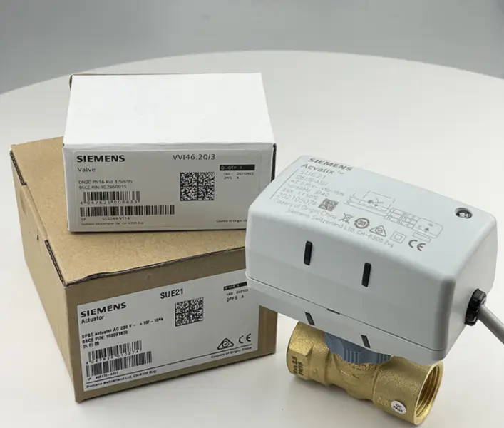 Elektrický elektromagnetický ventil Siemens VVI46.20/3 DN20