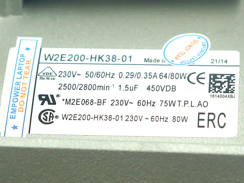 Ventilátor Ebmpapast W2E200-HK38-01