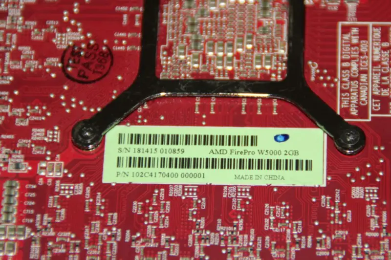 Grafická karta AMD FirePro W5000 DVI 2G