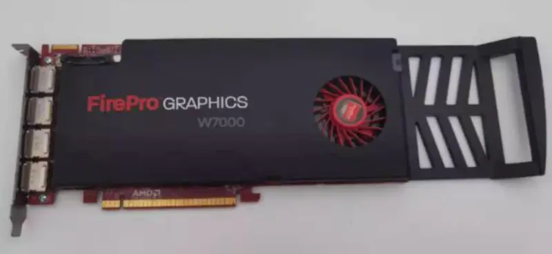 Grafická karta AMD W7000 4G 3D 4K 4DP 4 obrazovky