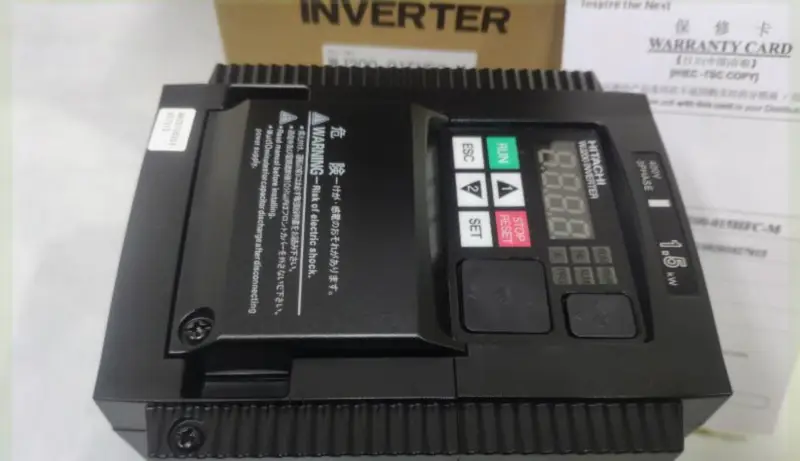 MĚNIČ HITACHI WJ200-015HFC-M 1,5KW NOVÝ