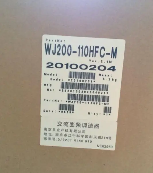 MĚNIČ HITACHI WJ200-110HFC-M 11KW NOVÝ