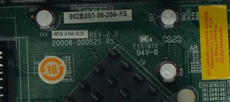 IEI WSB-9150-R20 REV:2.0 průmyslová základní deska