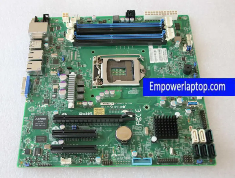 Základní deska SuperMicro X10SLL-F Sever s čipovou sadou LGA1150 C222 podporuje IPMI