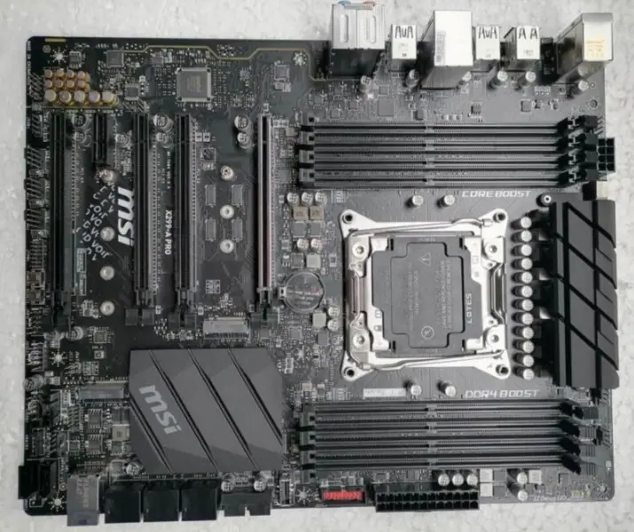 Základní deska MSI X299-A PRO DDR4 LGA2066 I9 7900 9900X
